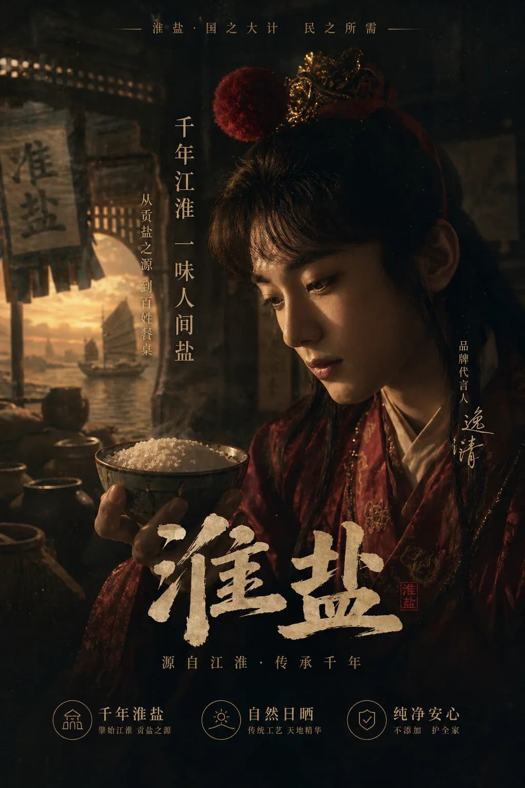 千年淮盐古镇少女