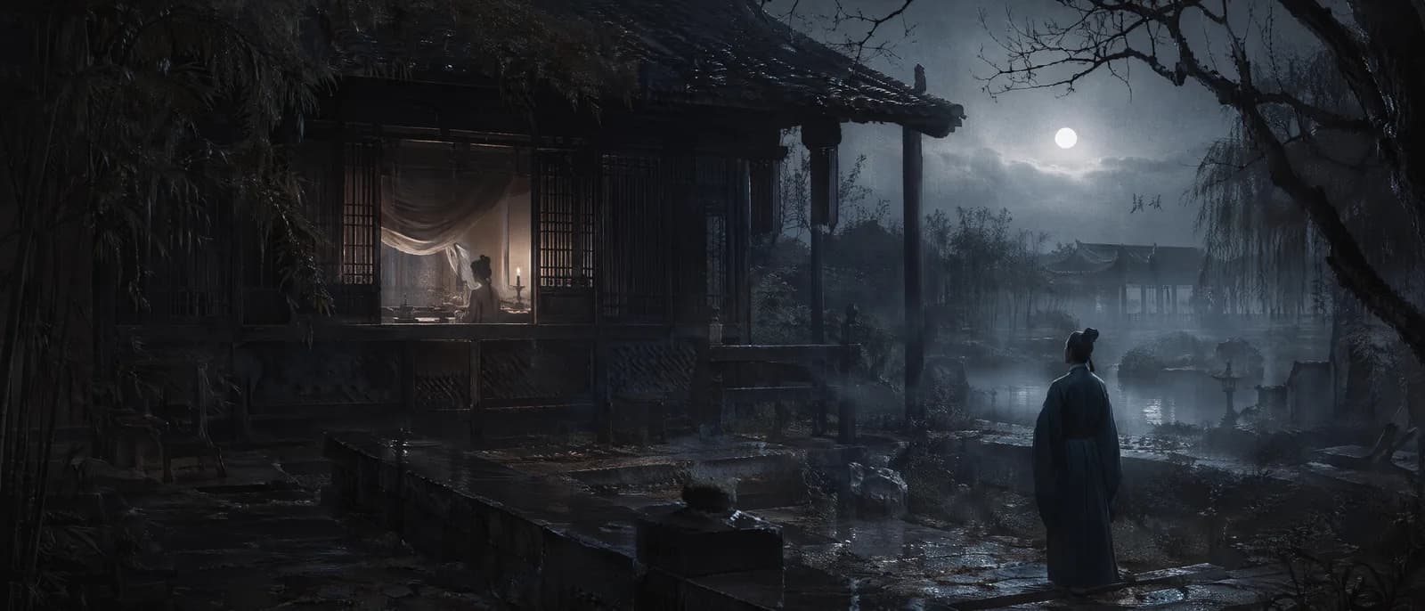 江城子·小轩窗